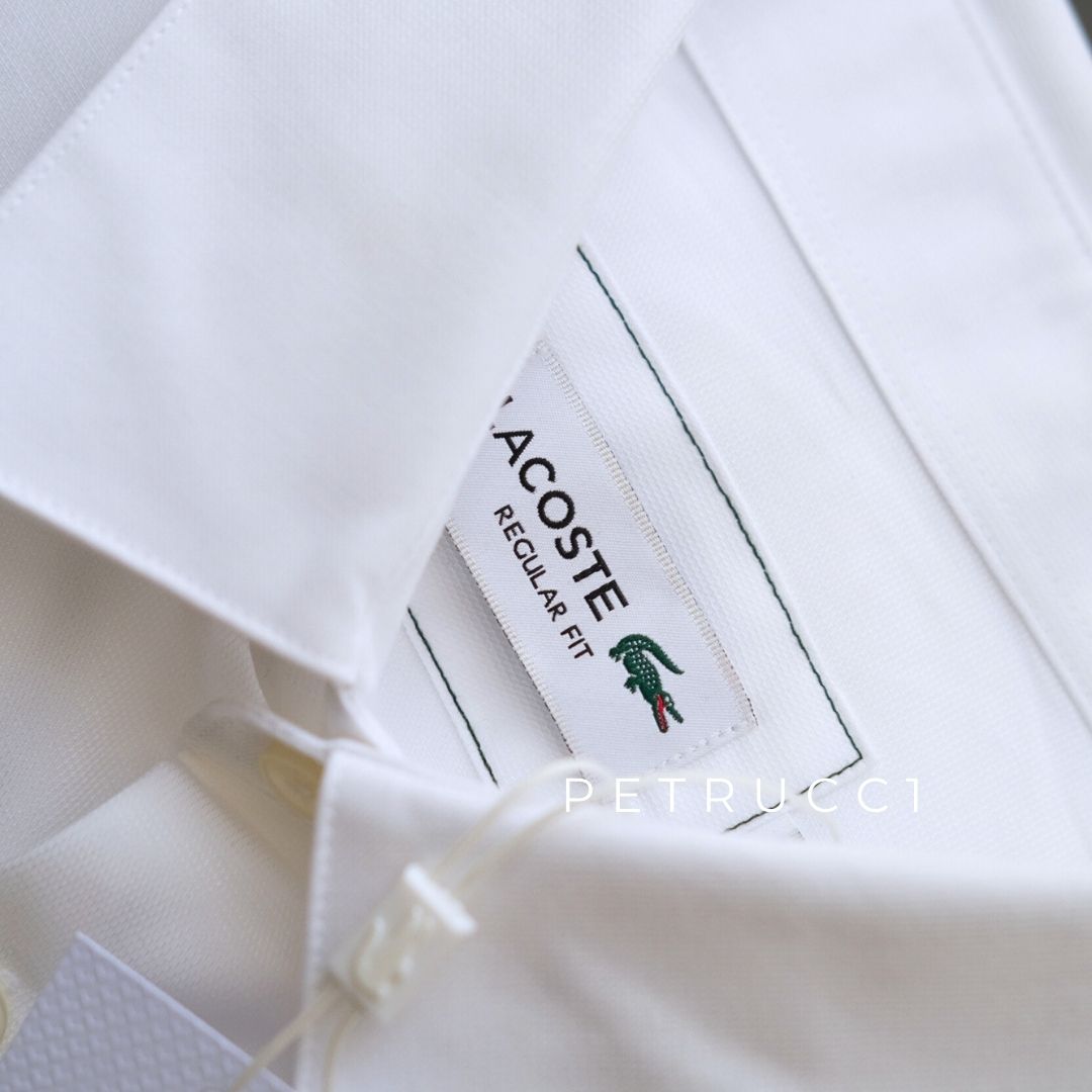 LACOSTE Regular Fit Short Sleeved Cotton Shirt CH8528