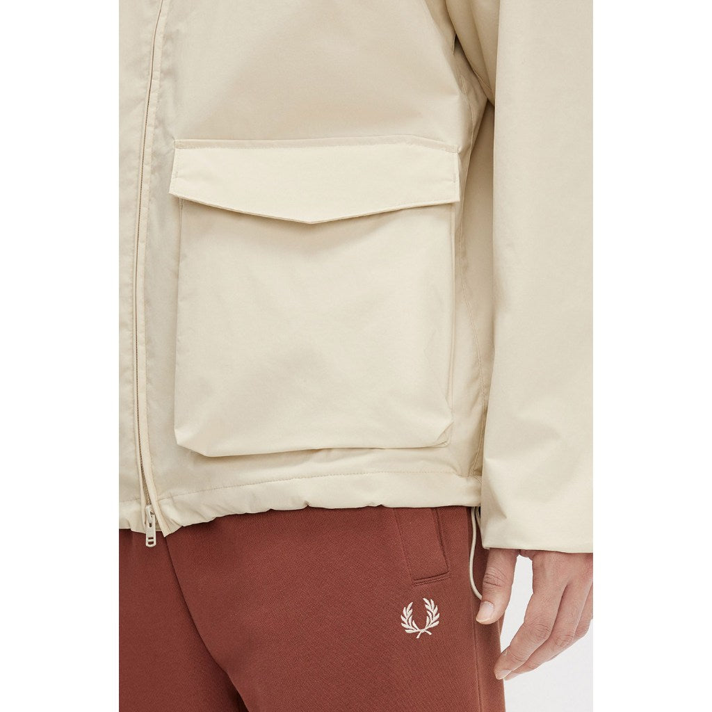 Fred Perry Patch Pocket Zip Through Jacket Parka J8548/691
