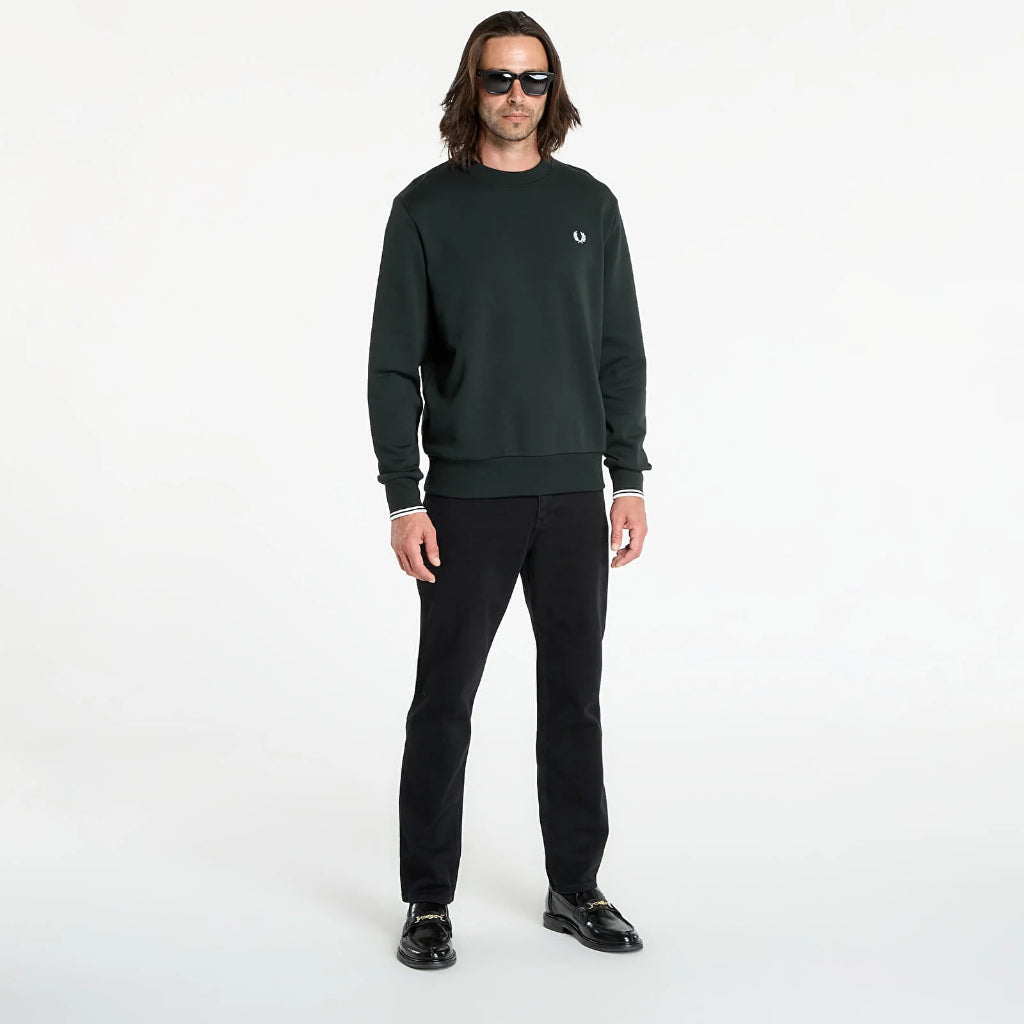 Fred Perry Crew Neck Sweater Sweatshirt M7535