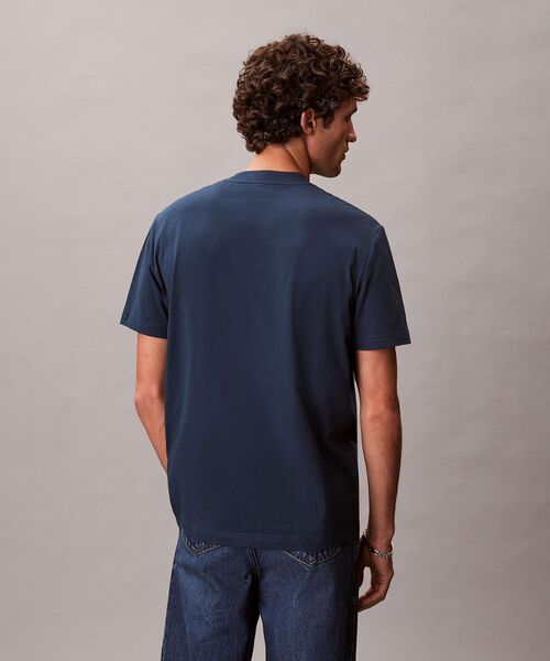 Calvin Klein T Shirt Kaos Tee Man Cowo Pria Katun Cotton 4RAB803
