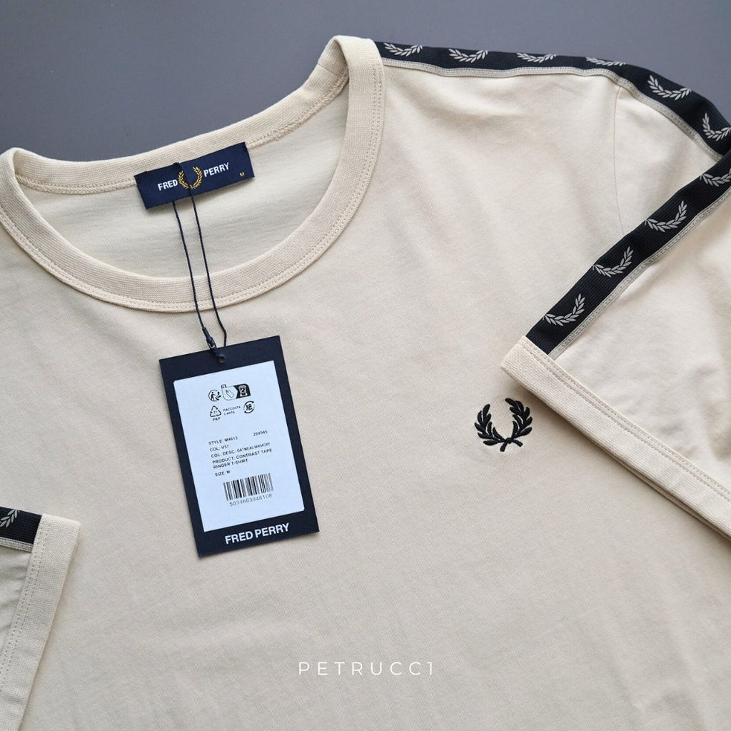 Fred Perry Contrast Tape Ringer T Shirt M4613/V57