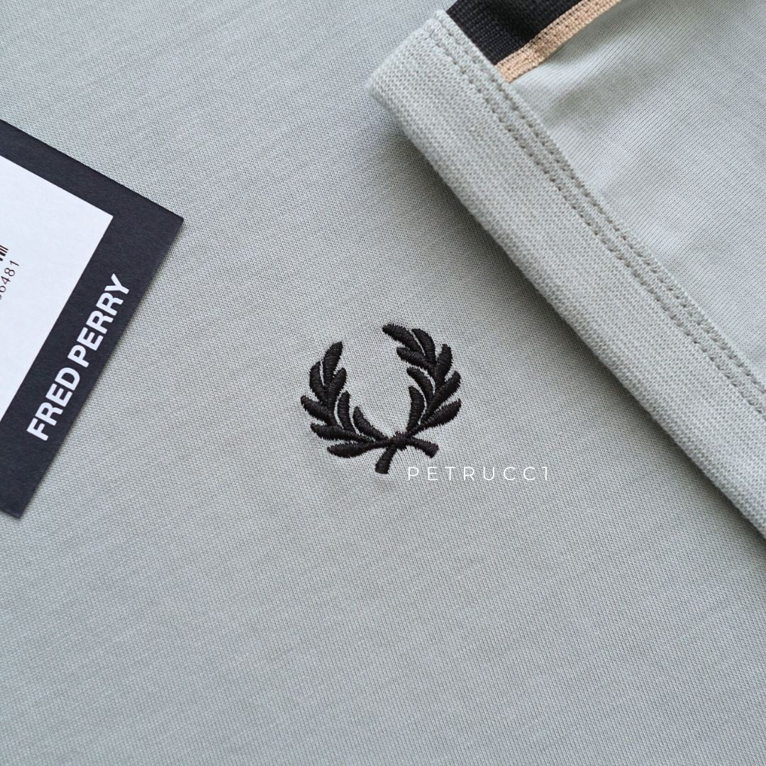 Fred Perry Contrast Tape Ringer T-Shirt Kaos M4613/W26
