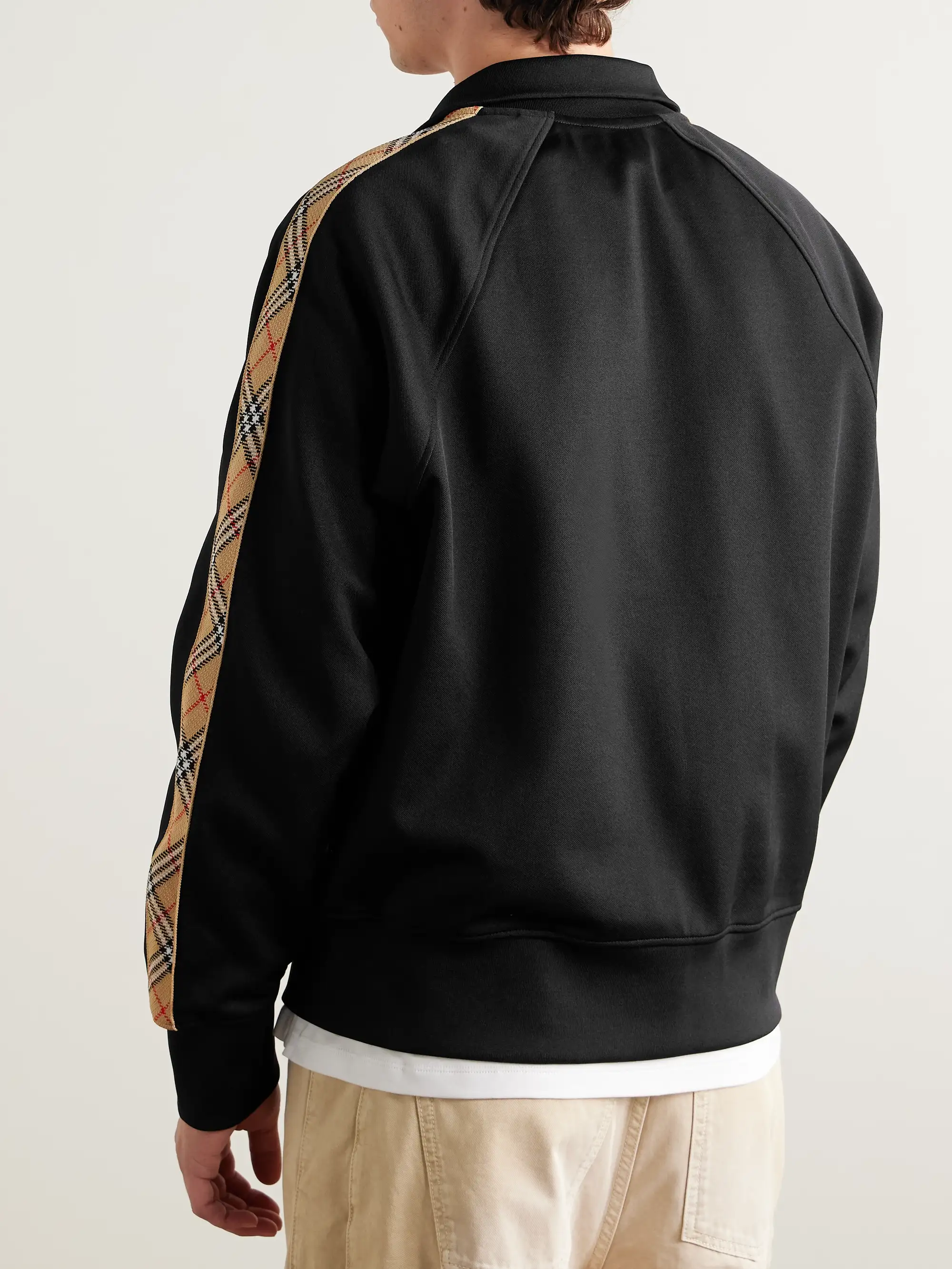 Burberry JACKET JAKET TRACK zip pria man outwear 8110563