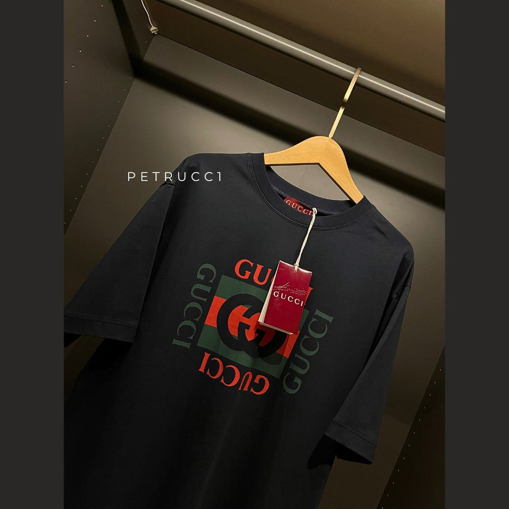 GUCCI Printed Cotton Jersey T Shirt ‎784361 XJGKA 4735