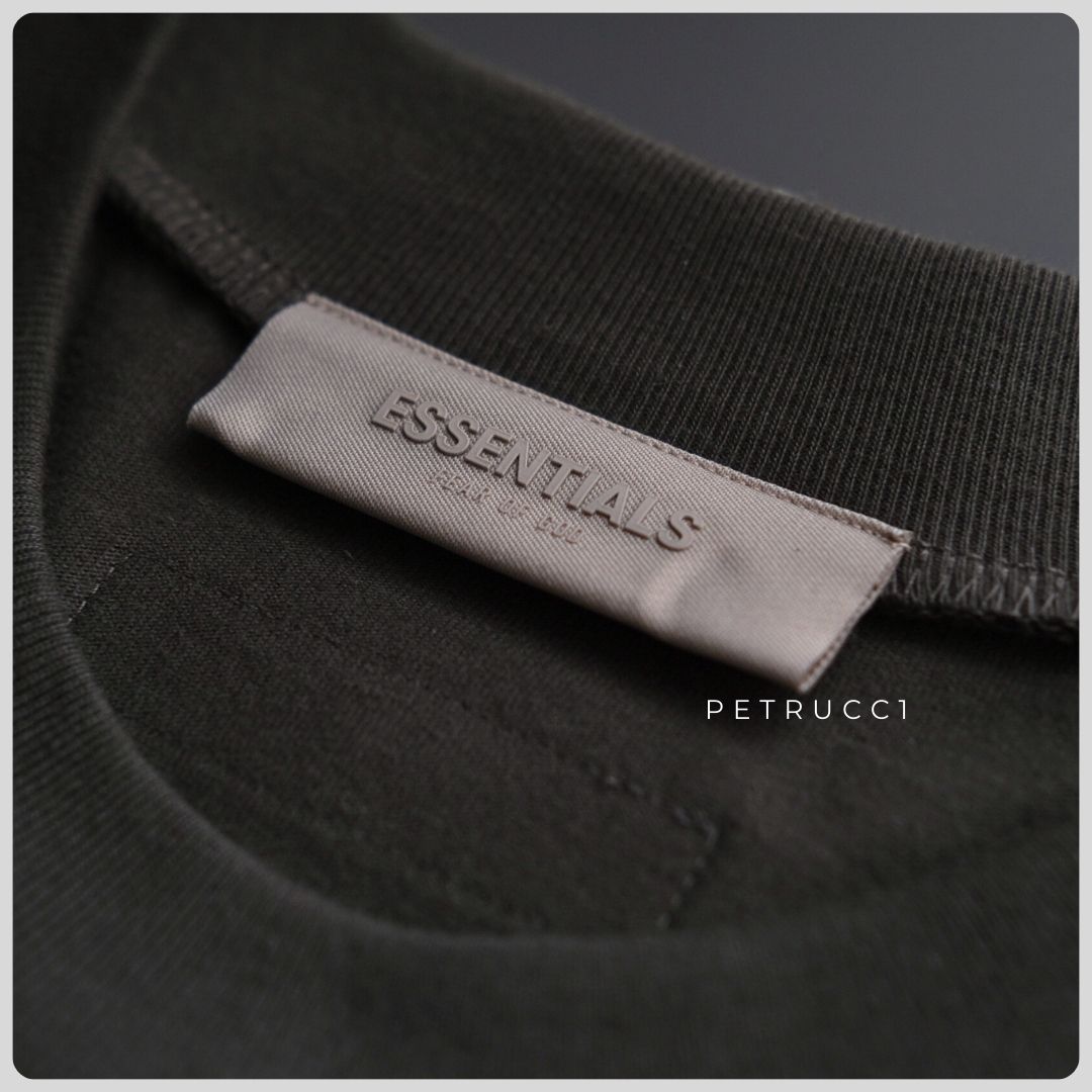 FOG FEAR OF GOD ESSENTIALS Off Black T-Shirt