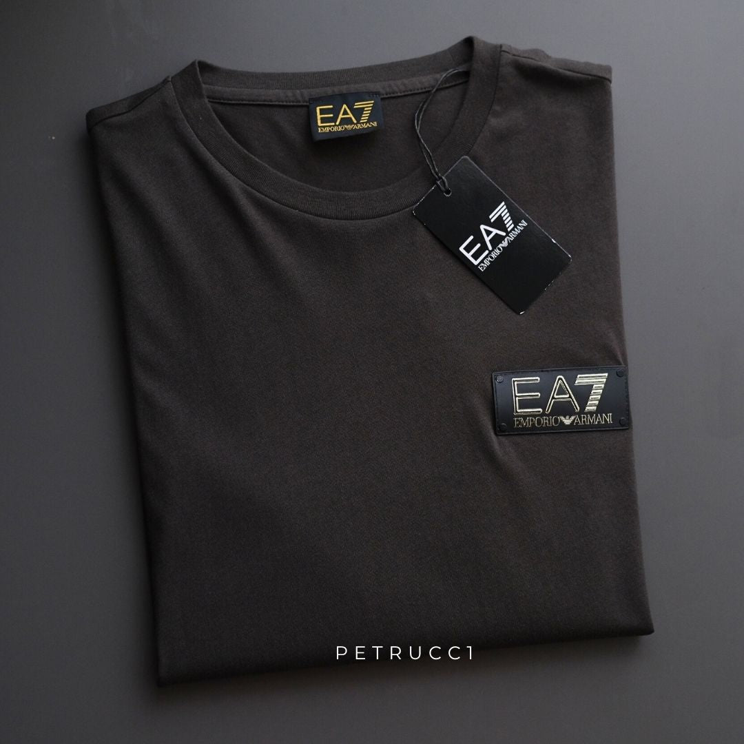 EMPORIO ARMANI EA7 Gold Label Short Sleeve T Shirt  3RPT19 PJM9Z