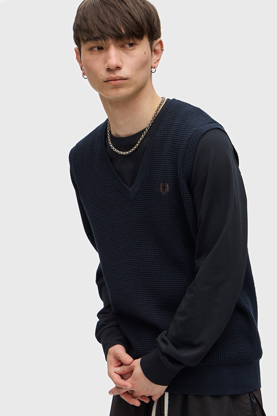 FRED PERRY VEST OUTER OUTWEAR K8556/608