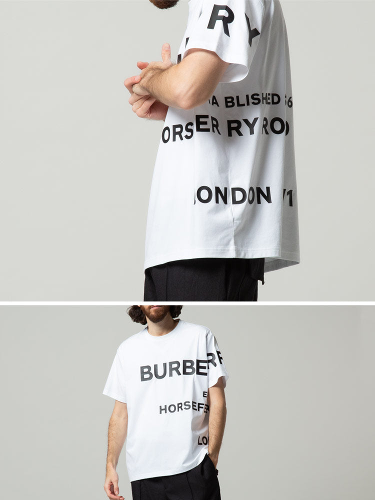 BURBERRY Horseferry Print Oversized T-shirt 8040691
