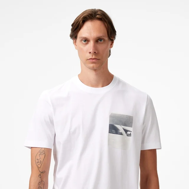BOSS T Shirt Original Kaos Cowo Branded cowo pria