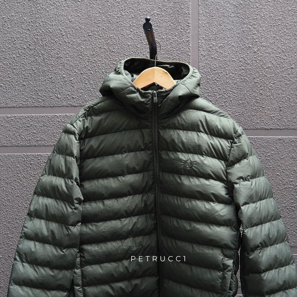 Fred Perry Hooded Insulated Jacket Puffer J8553/W19