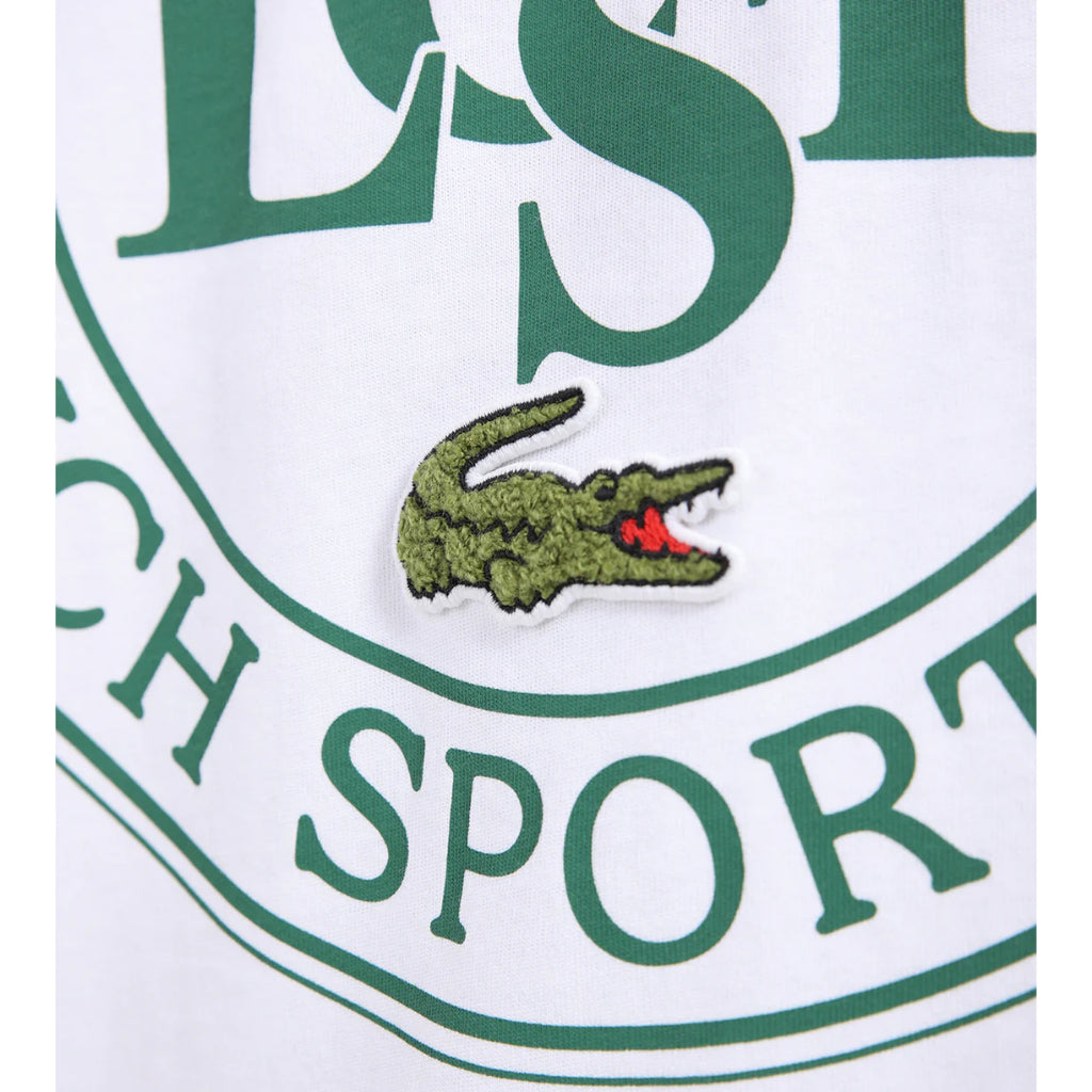 LACOSTE Loose Fit Heavy Cotton Printed T-shirt  TH2753