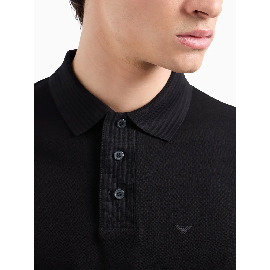 EMPORIO ARMANI EA7 Piqué Polo Shirt 6D1F69