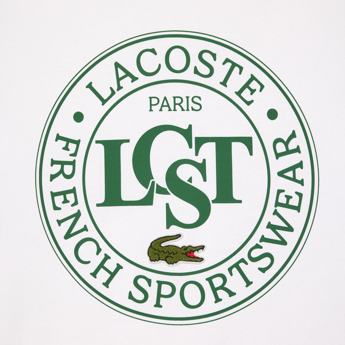 LACOSTE Loose Fit Heavy Cotton Printed T-shirt  TH2753