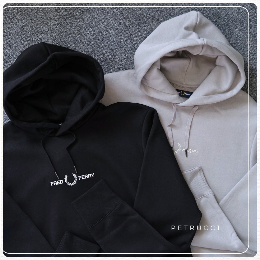 Fred Perry Embroidered Hooded Sweatshirt M4728/181