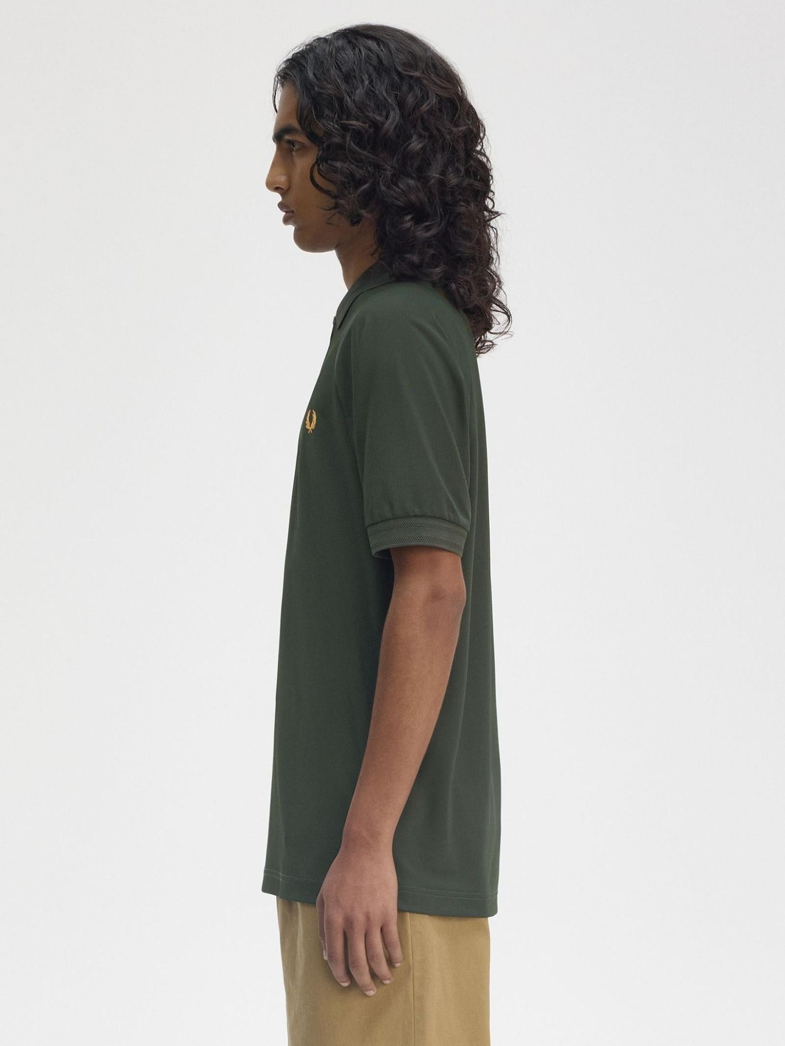 Fred Perry Zip Neck Polo Shirt M9869/X89