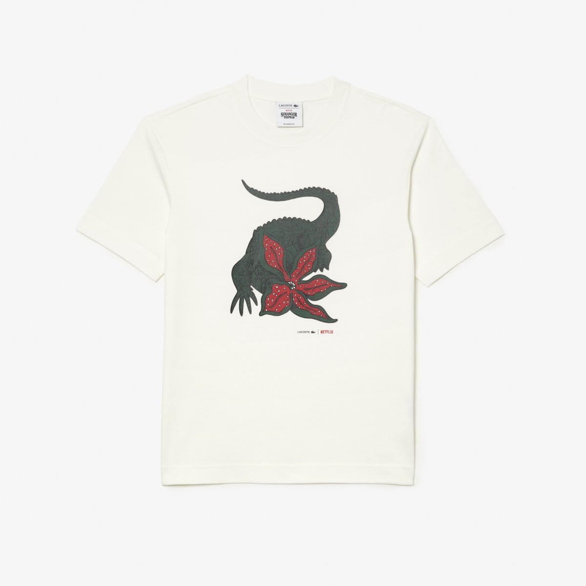 LACOSTE x Netflix Organic Cotton T Shirt TH8462