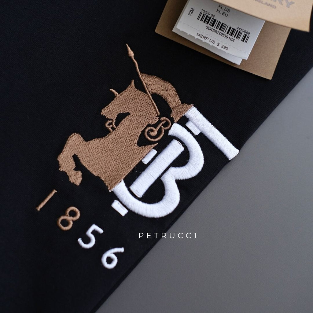 BURBERRY Hesford TB Monogram Embroidery T shirt 8023785