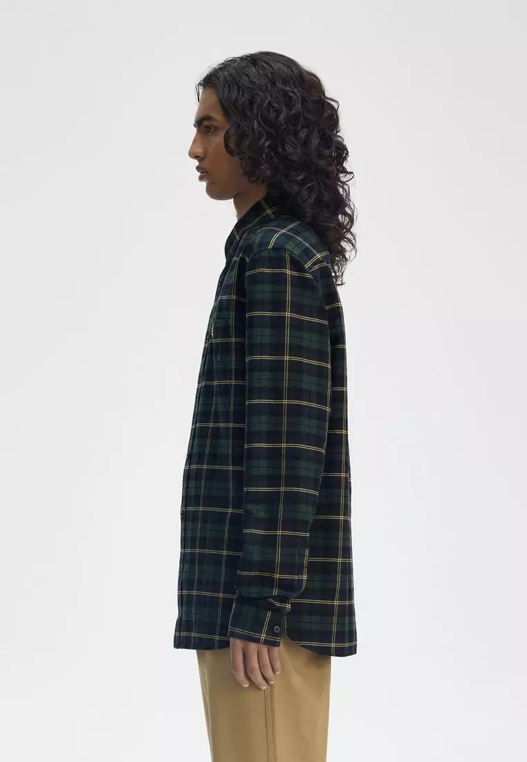 Fred Perry Oxford Tartan Shirt Long Sleeve M9621/608