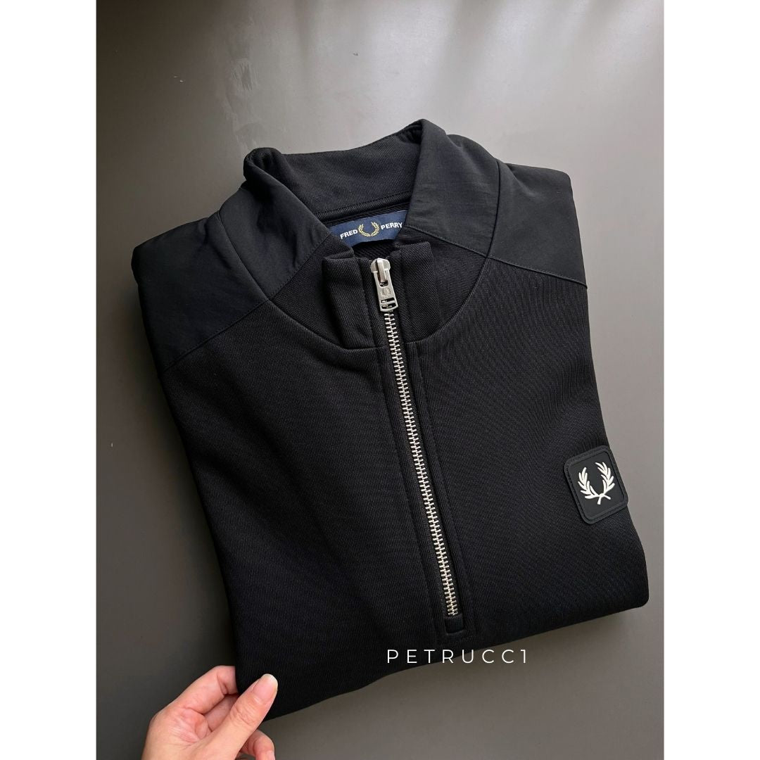 Fred Perry Half Zip Badge Track Jacket SM1163/102