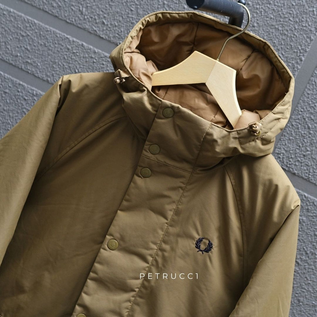 Fred Perry Padded Zip Through Parka Jacket J6516/P96