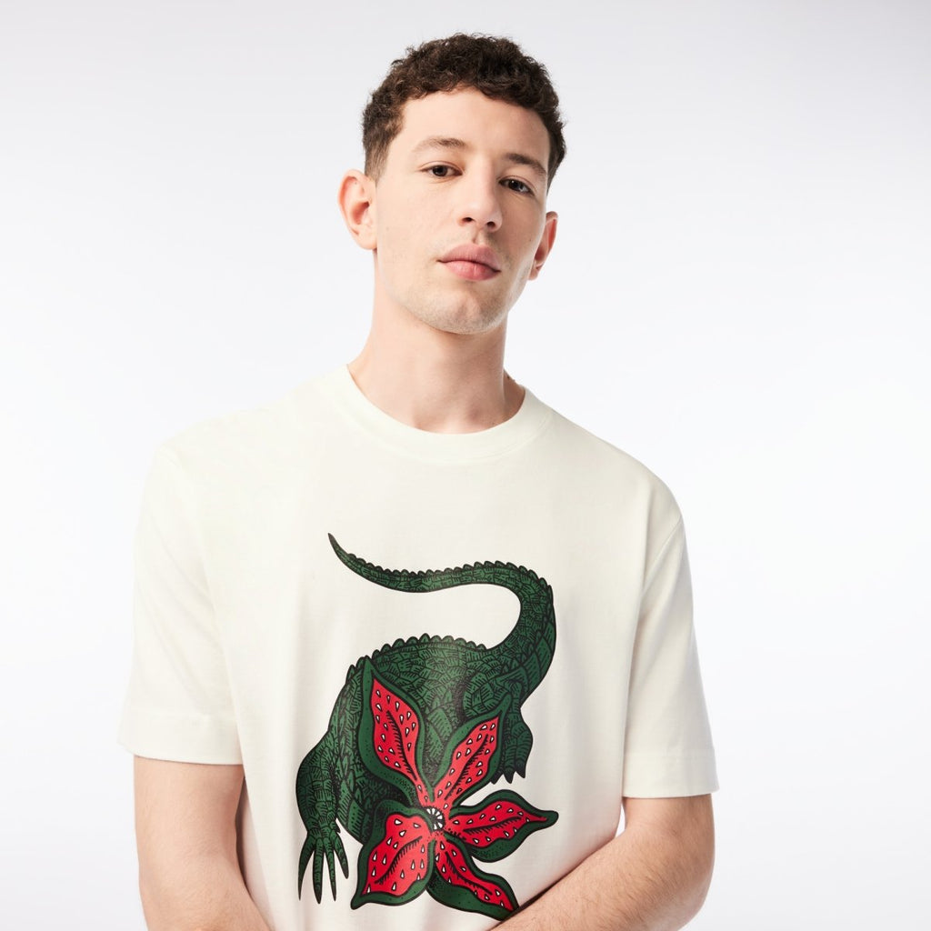 LACOSTE x Netflix Organic Cotton T Shirt TH8462