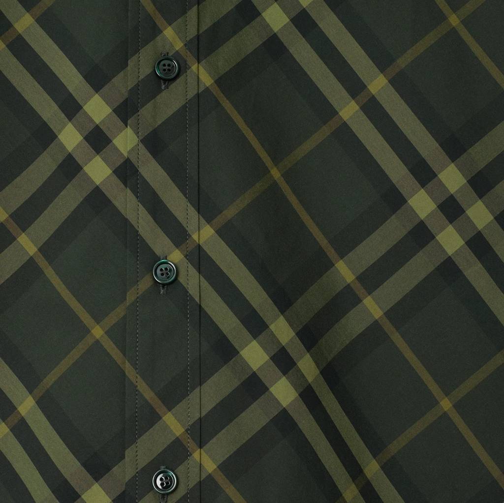 BURBERRY Check Cotton Shirt 8100681