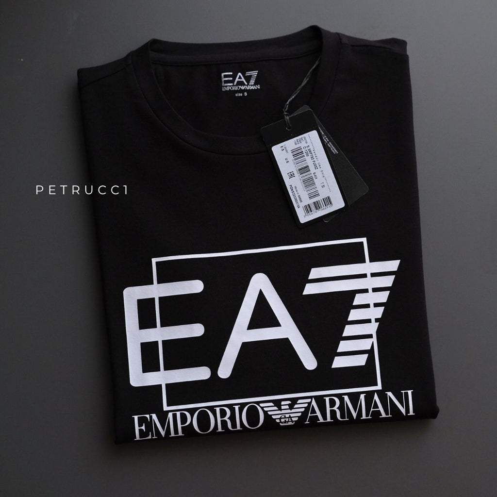 EMPORIO ARMANI EA7 Visibility Pima Cotton T-Shirt 3RPT62 PJ03Z