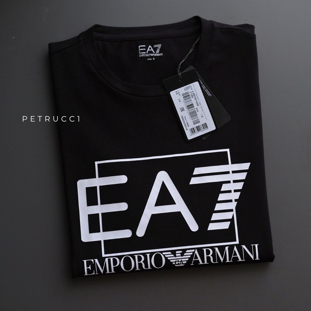 EMPORIO ARMANI EA7 Visibility Pima Cotton T-Shirt 3RPT62 PJ03Z
