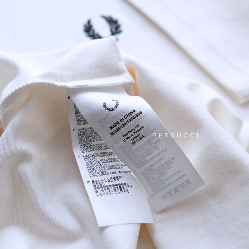 Fred Perry Kaos T Shirt Cowo Original Kaos M3628/129