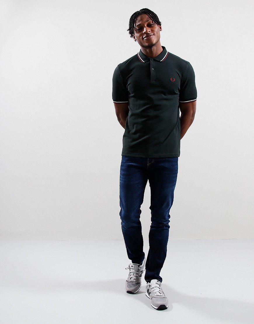 FRED PERRY Kaos Polo M3600 Shirt Cowo Pria Kerah M3600/Q20