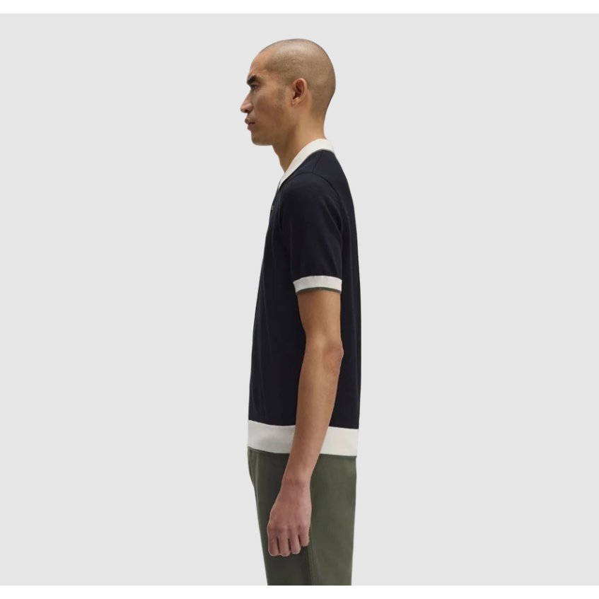 Fred Perry Polo Shirt Cowo Kaos Kerah Pria Knit K1315/102
