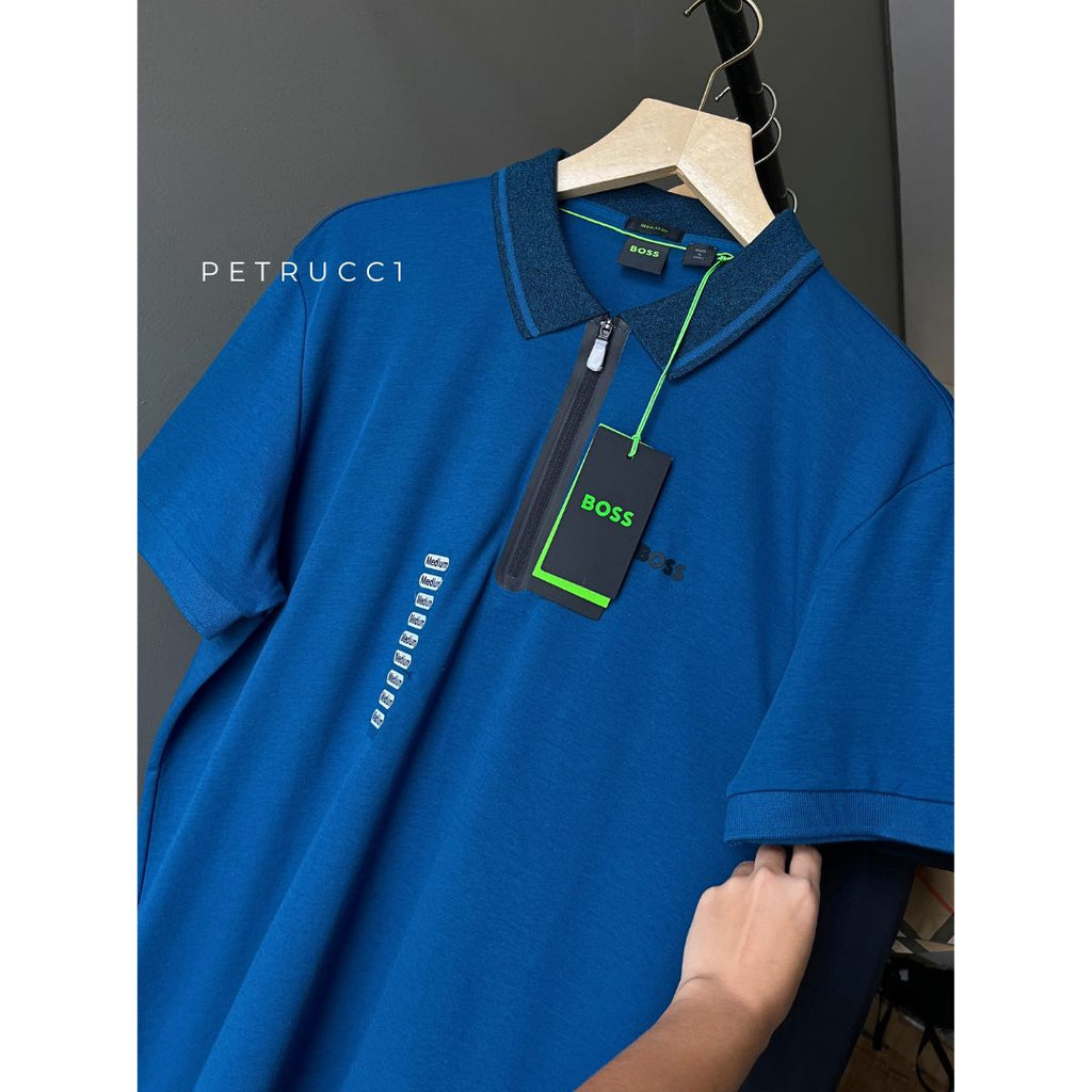 BOSS Zip Polo Shirt 50560661
