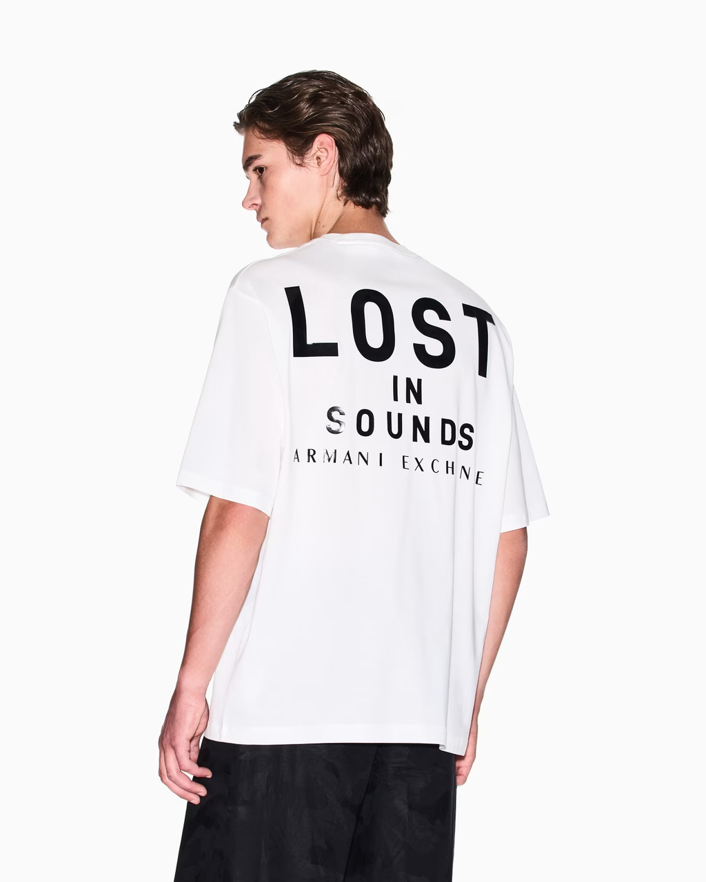 ARMANI EXCHANGE Basic loose fit t-shirt  XM000576