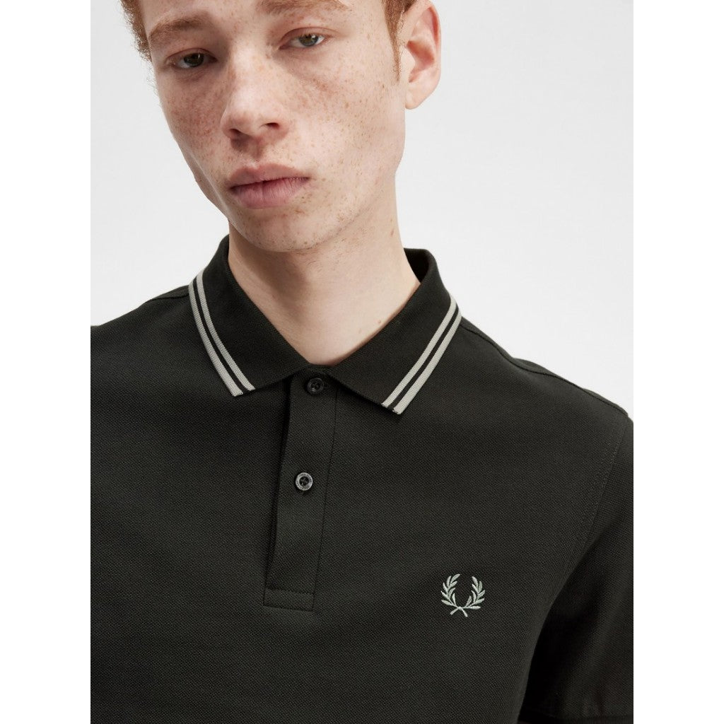 Fred Perry Cowo Kaos Cotton Pique Polo Shirt Original Pria M3600/T51
