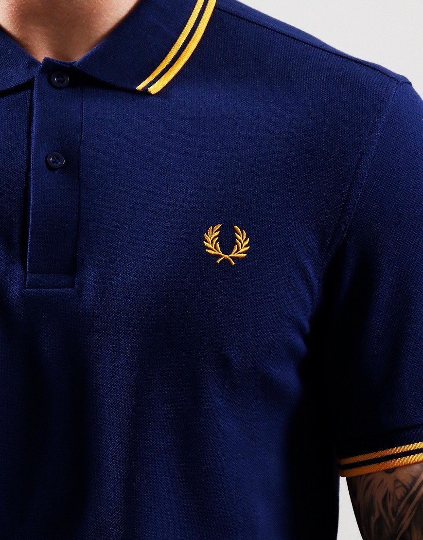 Fred Perry Cowo Kaos Cotton Pique Polo Shirt Original Pria M3600/R76