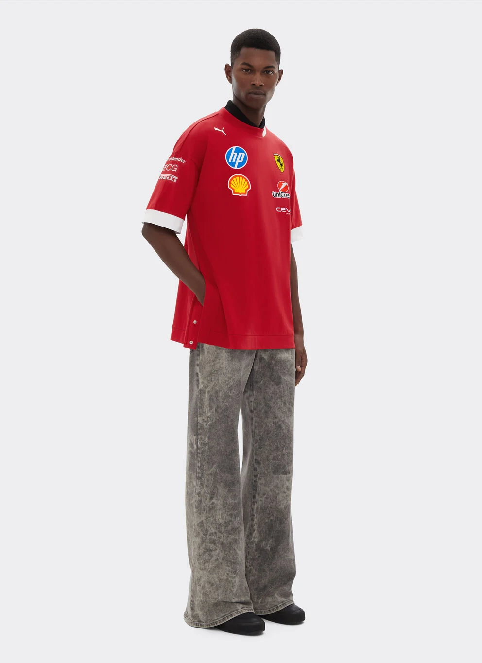 F1 SCUDERIA FERRARI 2025 Scuderia Ferrari 2025 Drivers Tee Men T Shirt