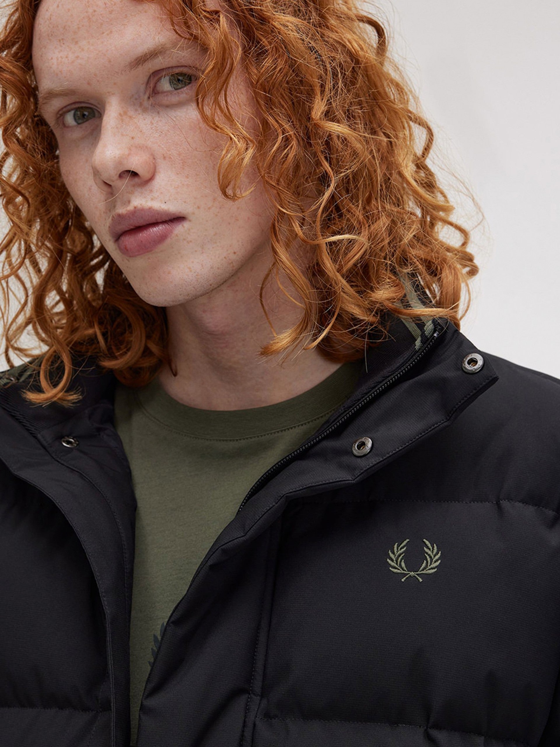 Fred Perry Padded Pocket Detail Jacket Puffer J8545/102