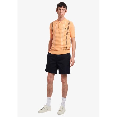 Fred Perry Knit Polo Shirt Stripe K1540/K34
