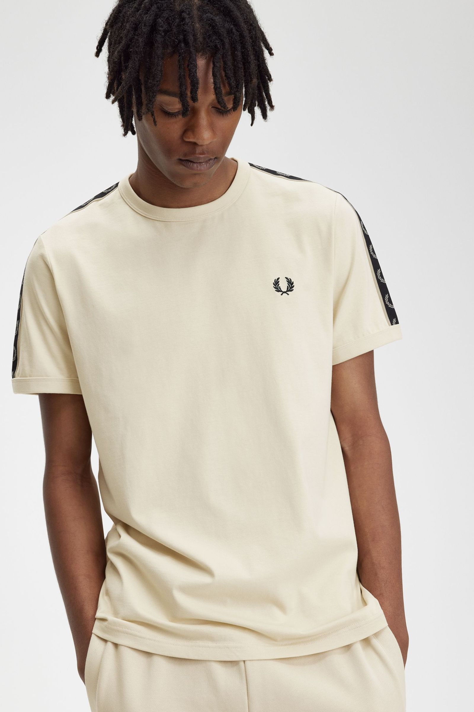 Fred Perry Contrast Tape Ringer T Shirt M4613/V57