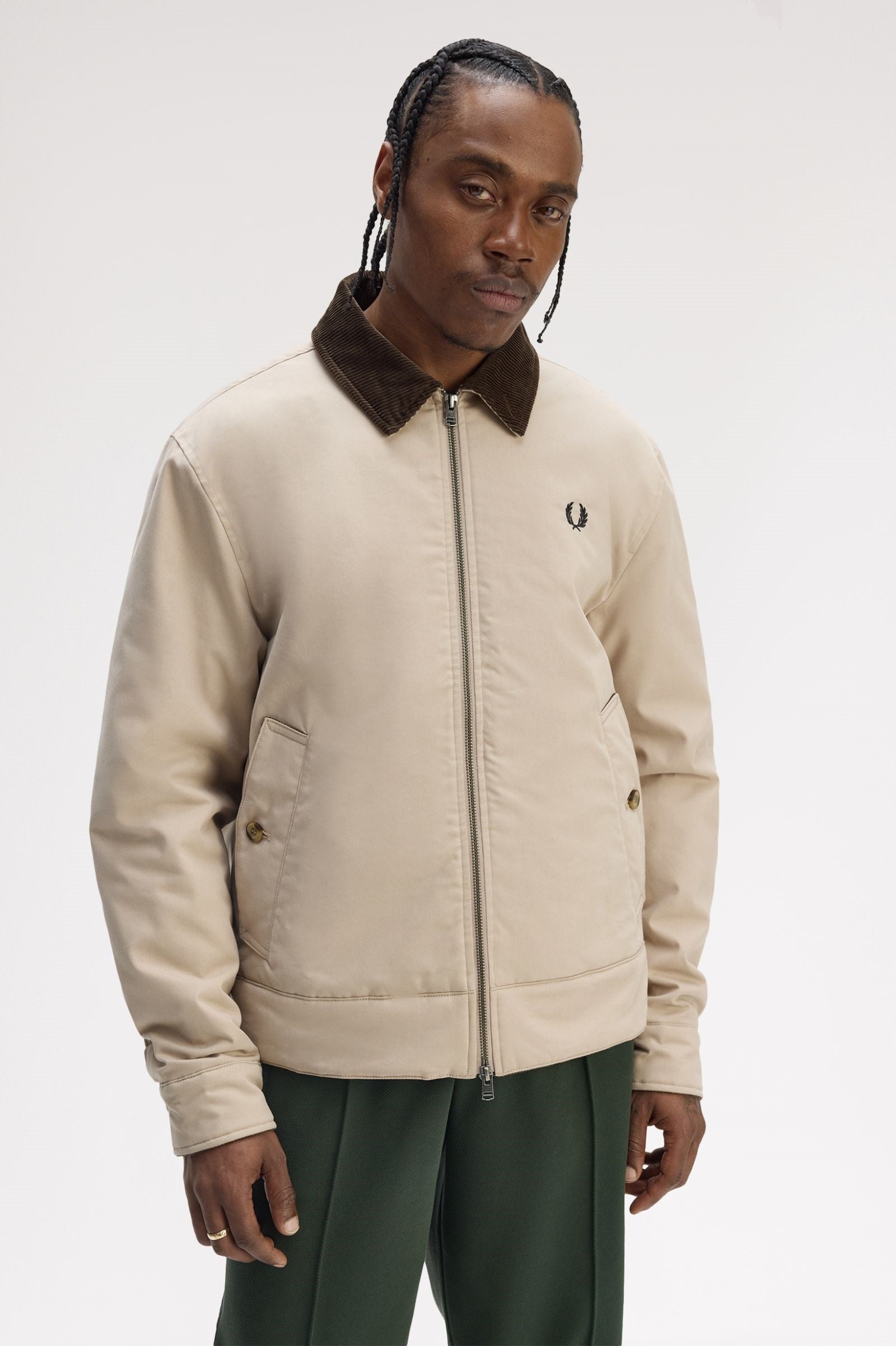Fred Perry Cotton Caban Jacket Puffer J8535/Z19