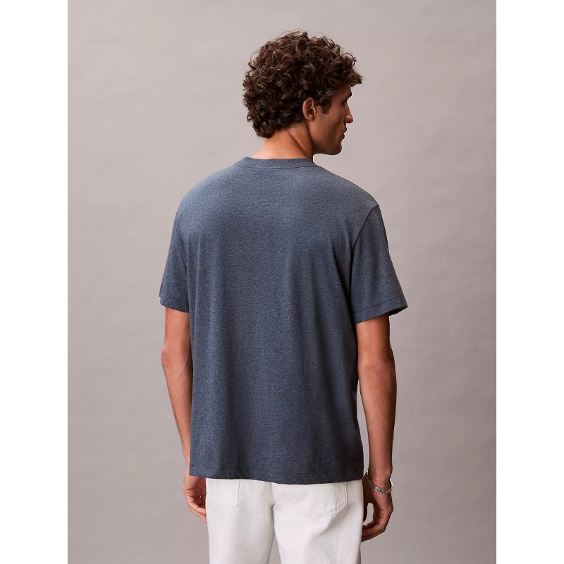 Calvin Klein T Shirt Kaos Tee Cowo Pria Cotton Katun 4RB862G