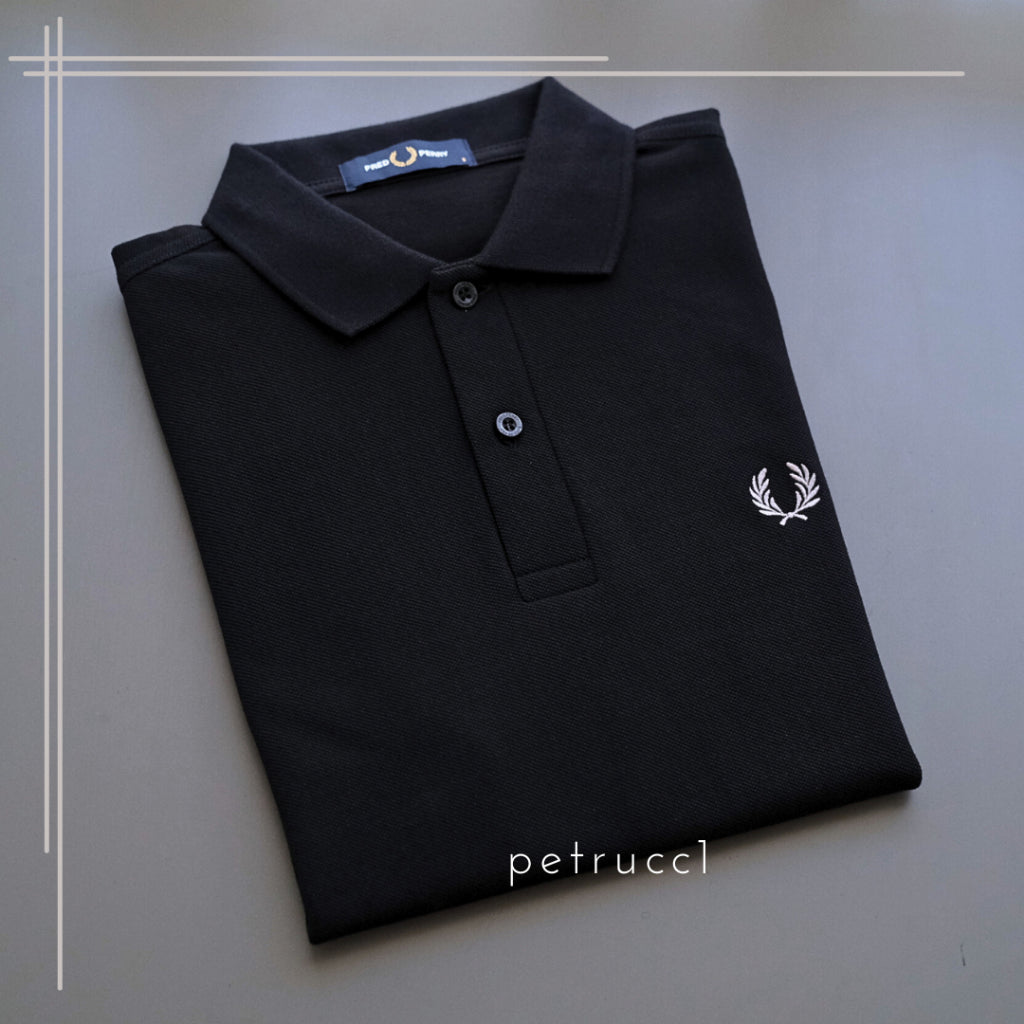FRED PERRY Polo Shirt Original Cowo Branded Cotton Pria Man M6000/906