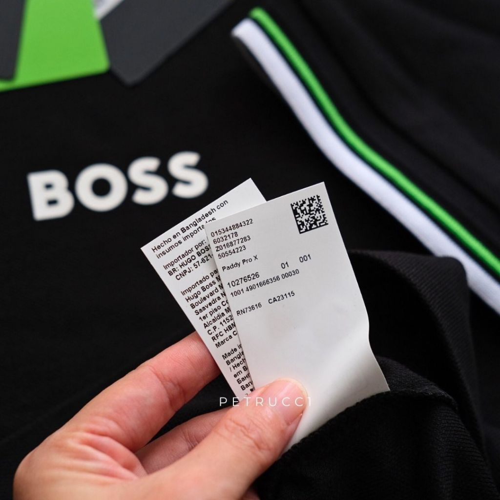 BOSS POLO Shirt Original Branded Cowo Pria Kaos Berkerah 50554223