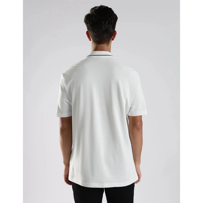 Calvin Klein Kaos Polo Shirt Cowo Pria 4RD292G