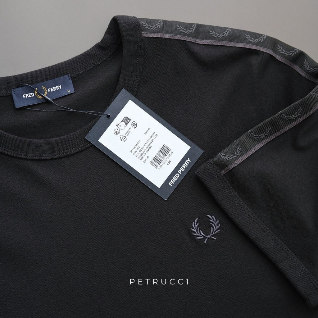 Fred Perry Contrast Tape Ringer T Shirt M4613/U73