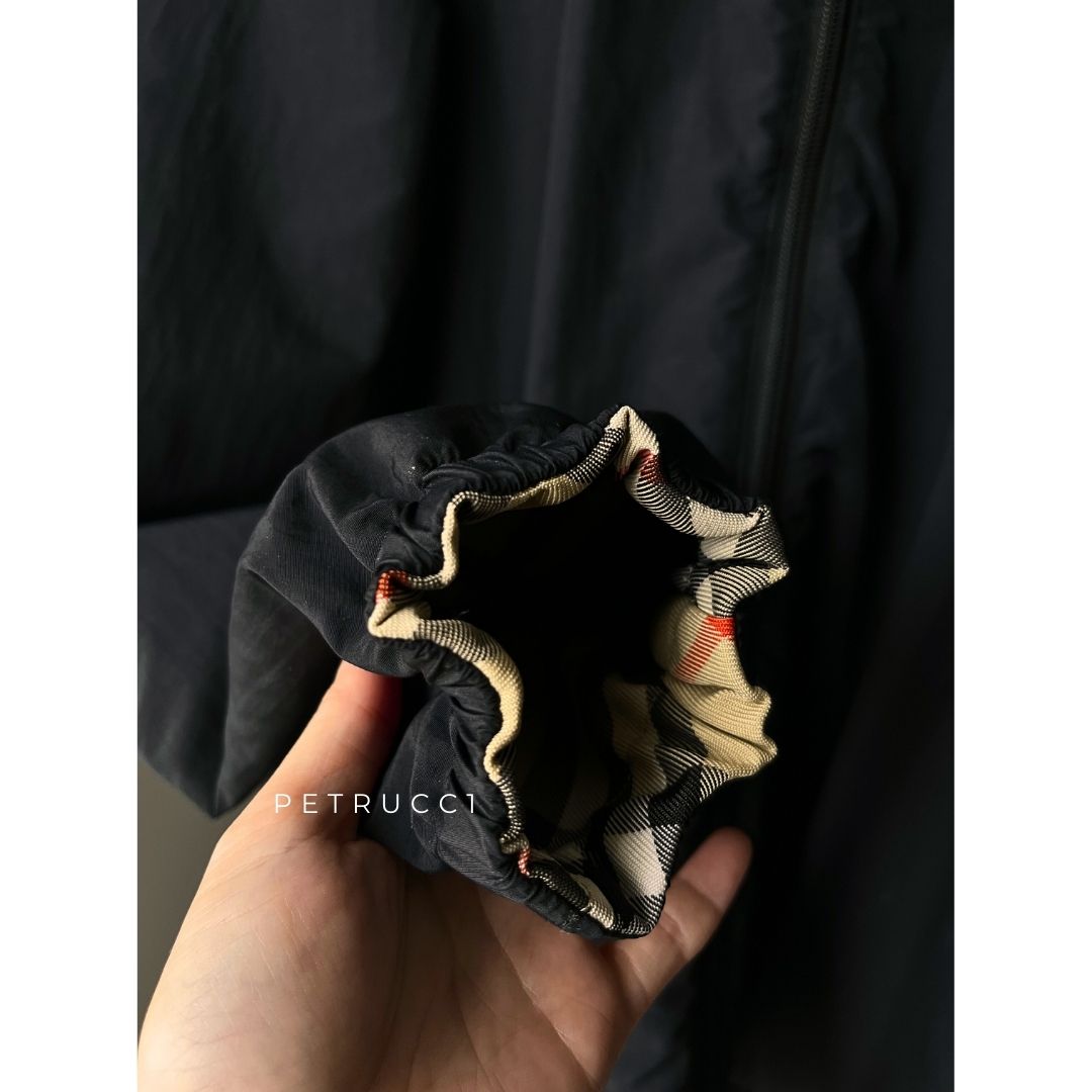 BURBERRY Reversible Check Hooded Jacket 81041021