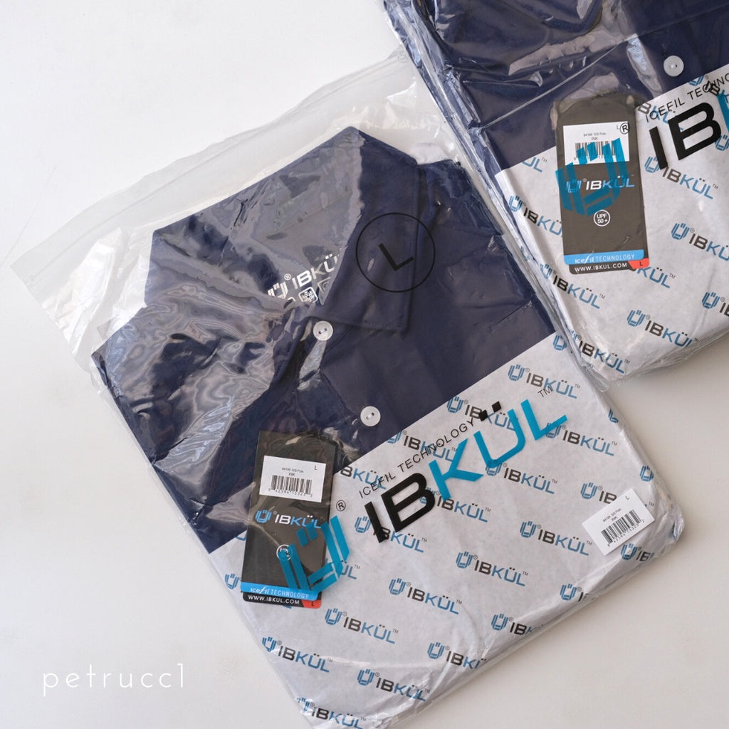 IBKUL polo shirt kaos pria sport golf tennis