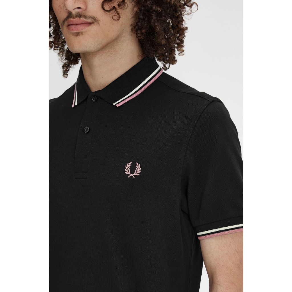 FRED PERRY Polo Shirt Cowo Kaos Pria Lengan Pendek Original M3600/V04