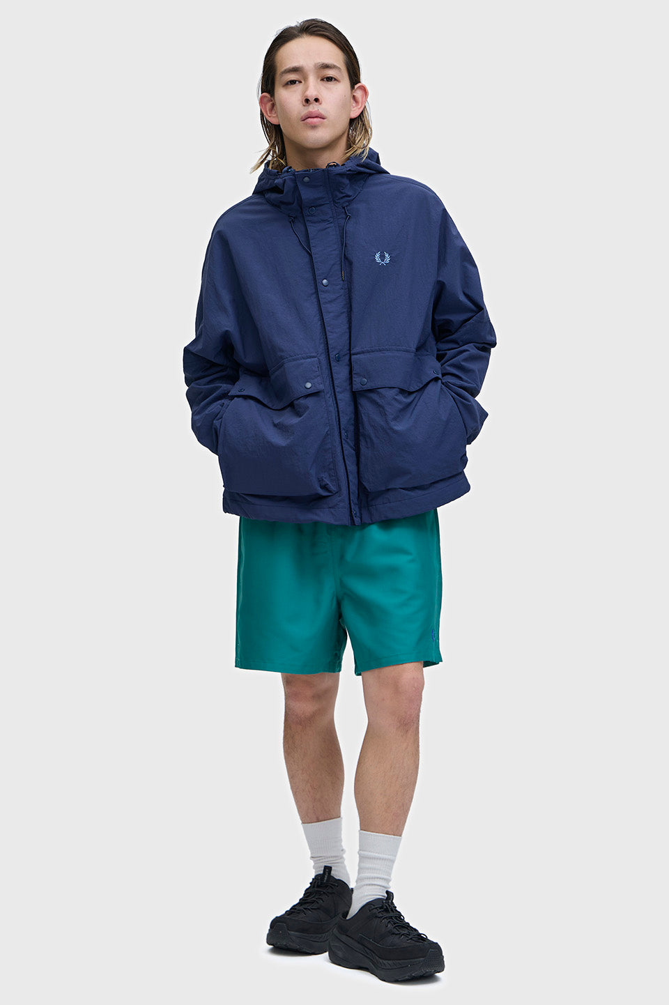 Fred Perry Cropped Ripstop Parka J2323/X86