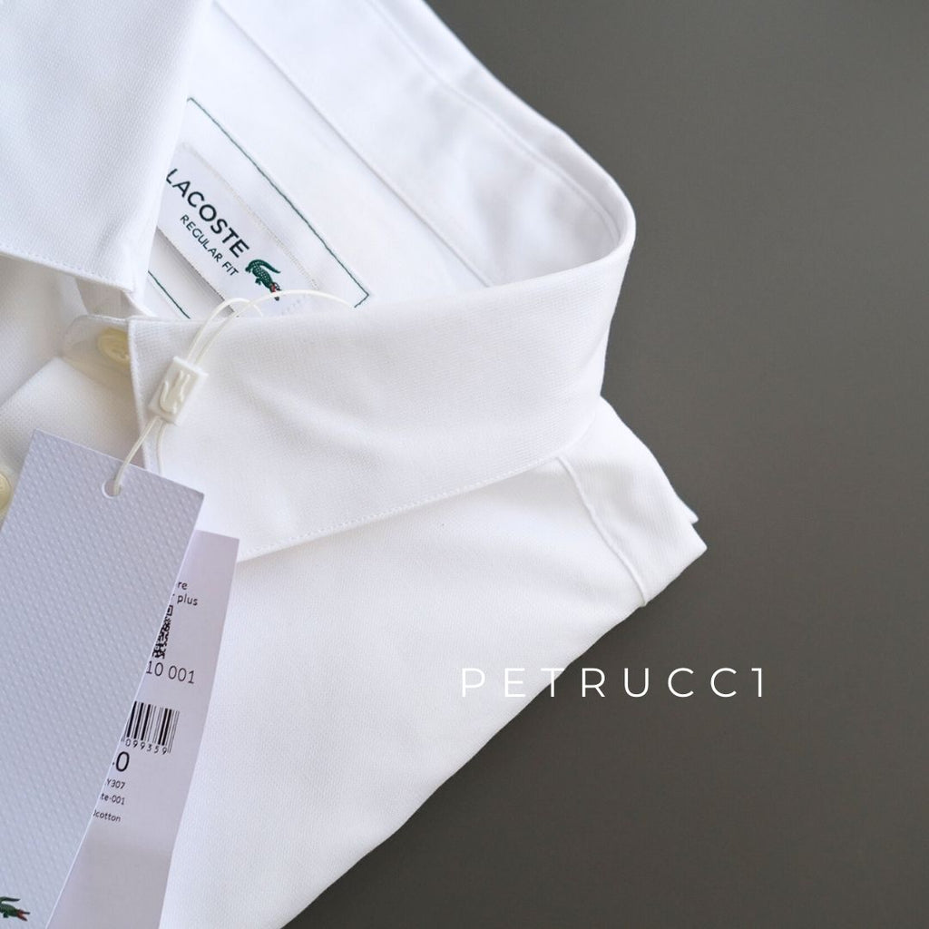 LACOSTE Regular Fit Short Sleeved Cotton Shirt CH8528